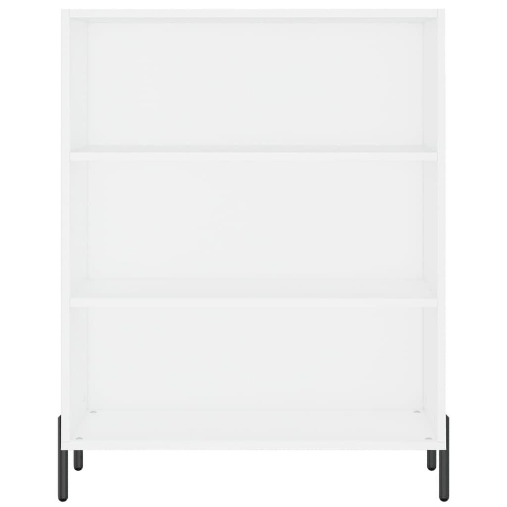 Ormarić s policama bijeli 69,5 x 32,5 x 90 cm konstruirano drvo