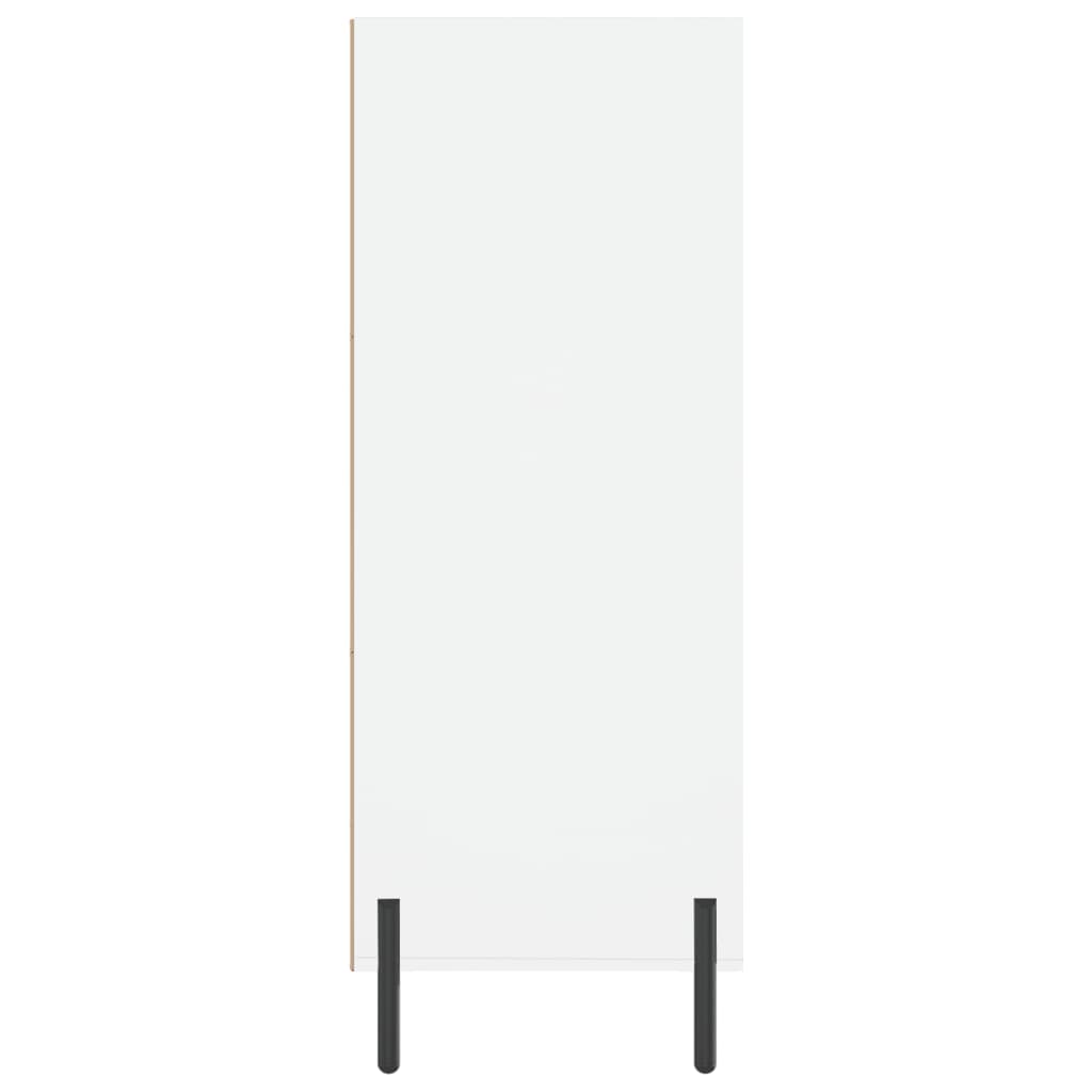 Ormarić s policama bijeli 69,5 x 32,5 x 90 cm konstruirano drvo