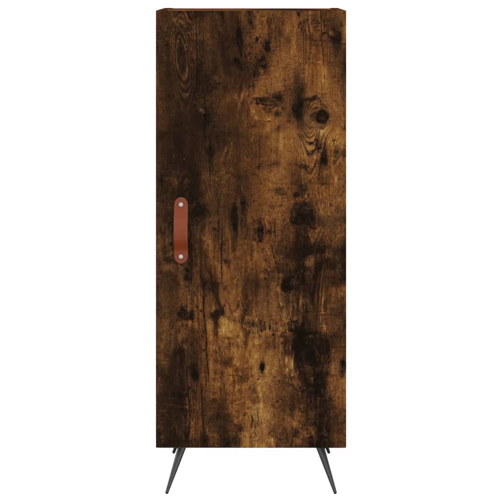 Komoda boja dimljenog hrasta 34,5x34x90 cm konstruirano drvo
