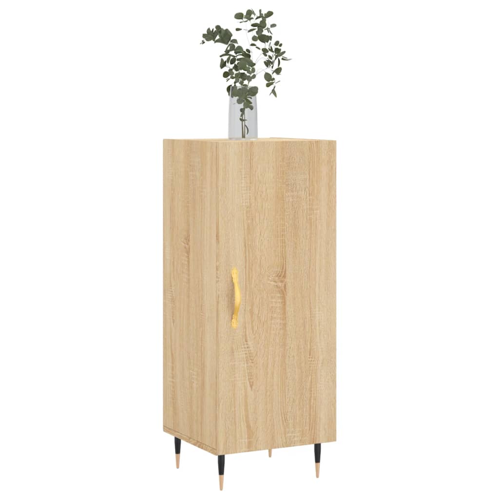 Komoda boja hrasta sonome 34,5x34x90 cm od konstruiranog drva