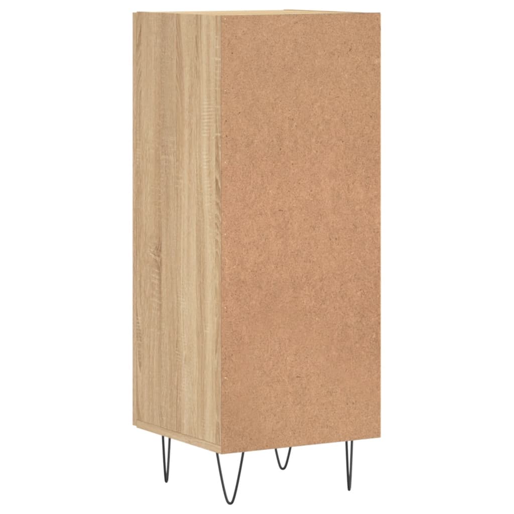 Komoda boja hrasta sonome 34,5x34x90 cm od konstruiranog drva