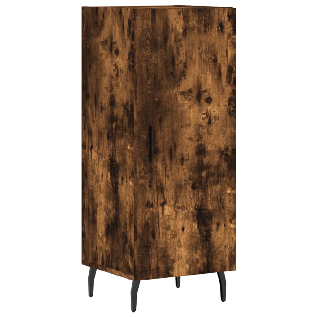 Komoda boja dimljenog hrasta 34,5x34x90 cm konstruirano drvo