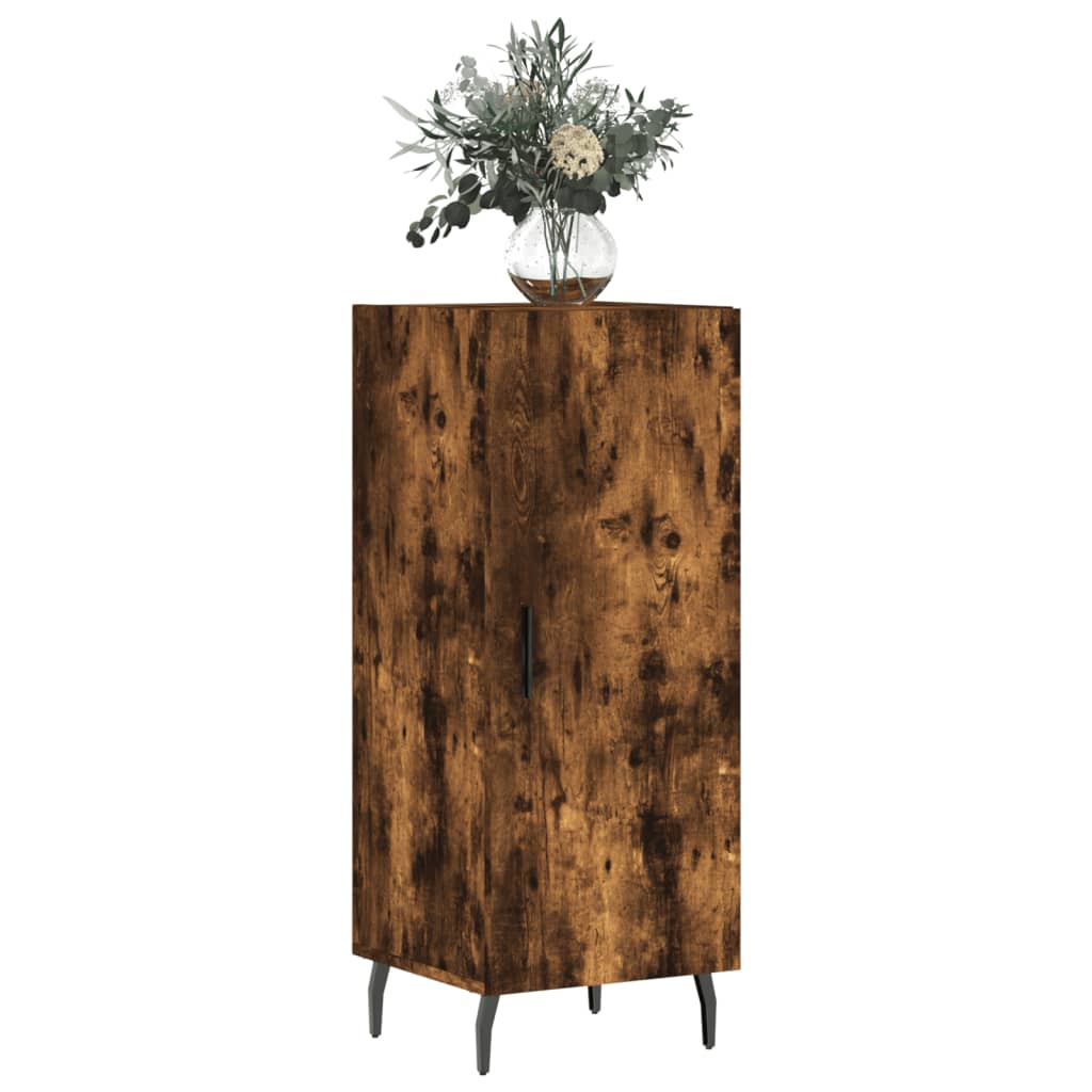 Komoda boja dimljenog hrasta 34,5x34x90 cm konstruirano drvo