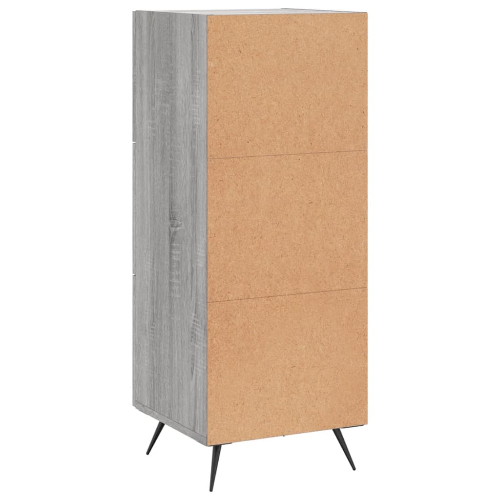 Komoda boja hrasta sonome 34,5x34x90 cm od konstruiranog drva