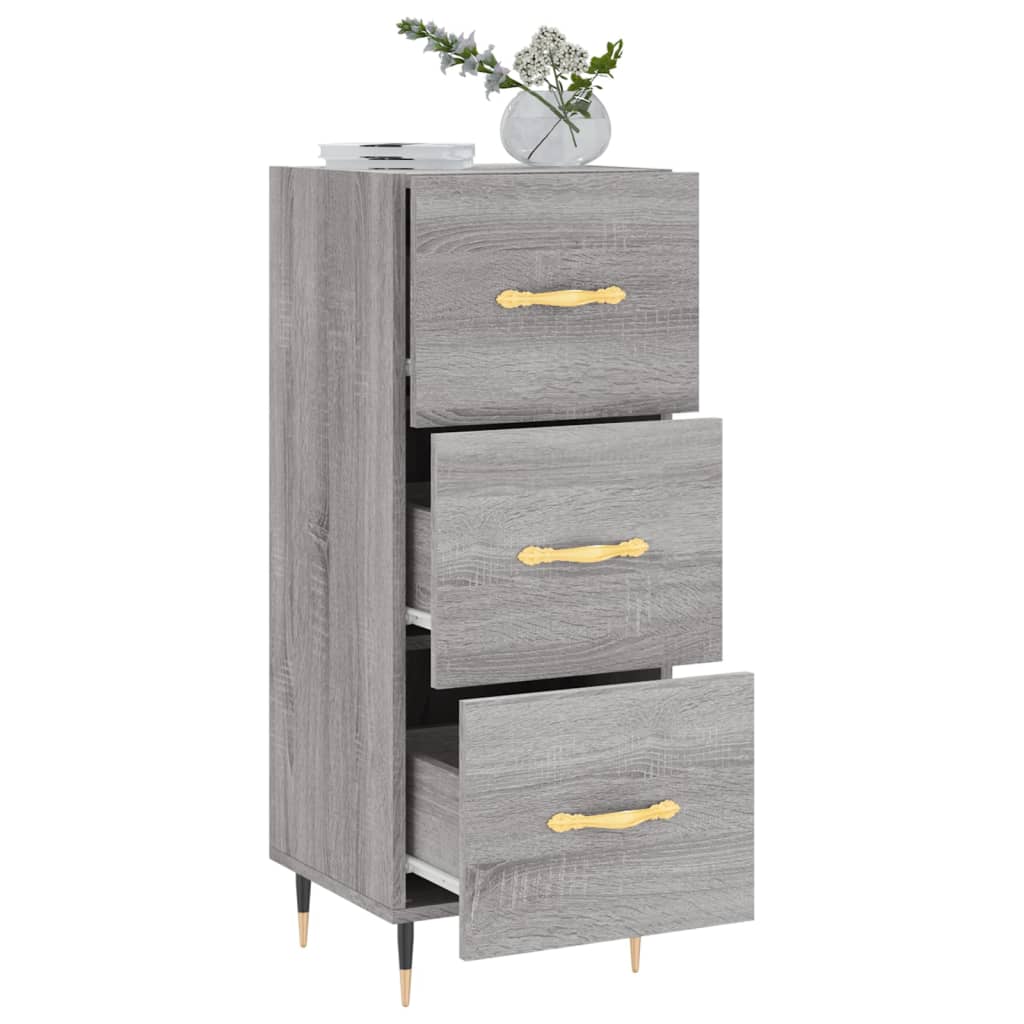 Komoda boja hrasta sonome 34,5x34x90 cm od konstruiranog drva