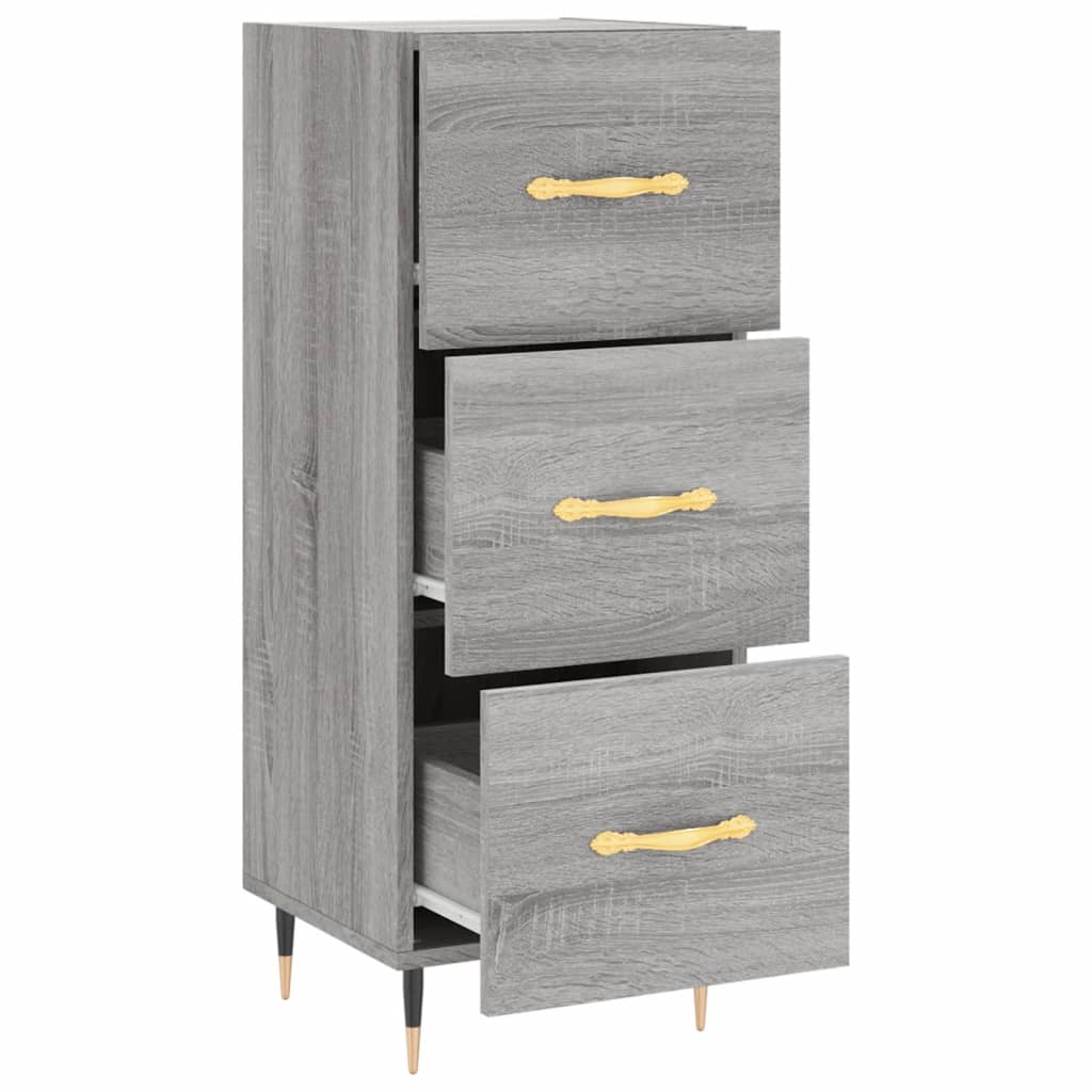 Komoda boja hrasta sonome 34,5x34x90 cm od konstruiranog drva
