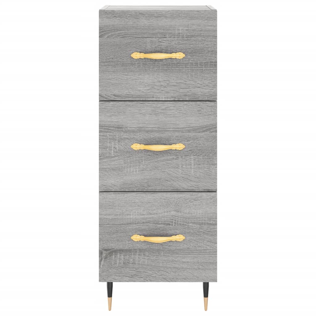 Komoda boja hrasta sonome 34,5x34x90 cm od konstruiranog drva