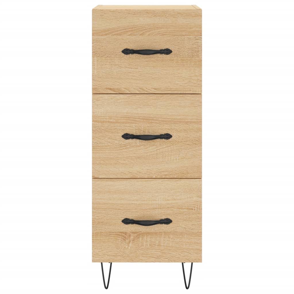 Komoda boja hrasta sonome 34,5x34x90 cm od konstruiranog drva