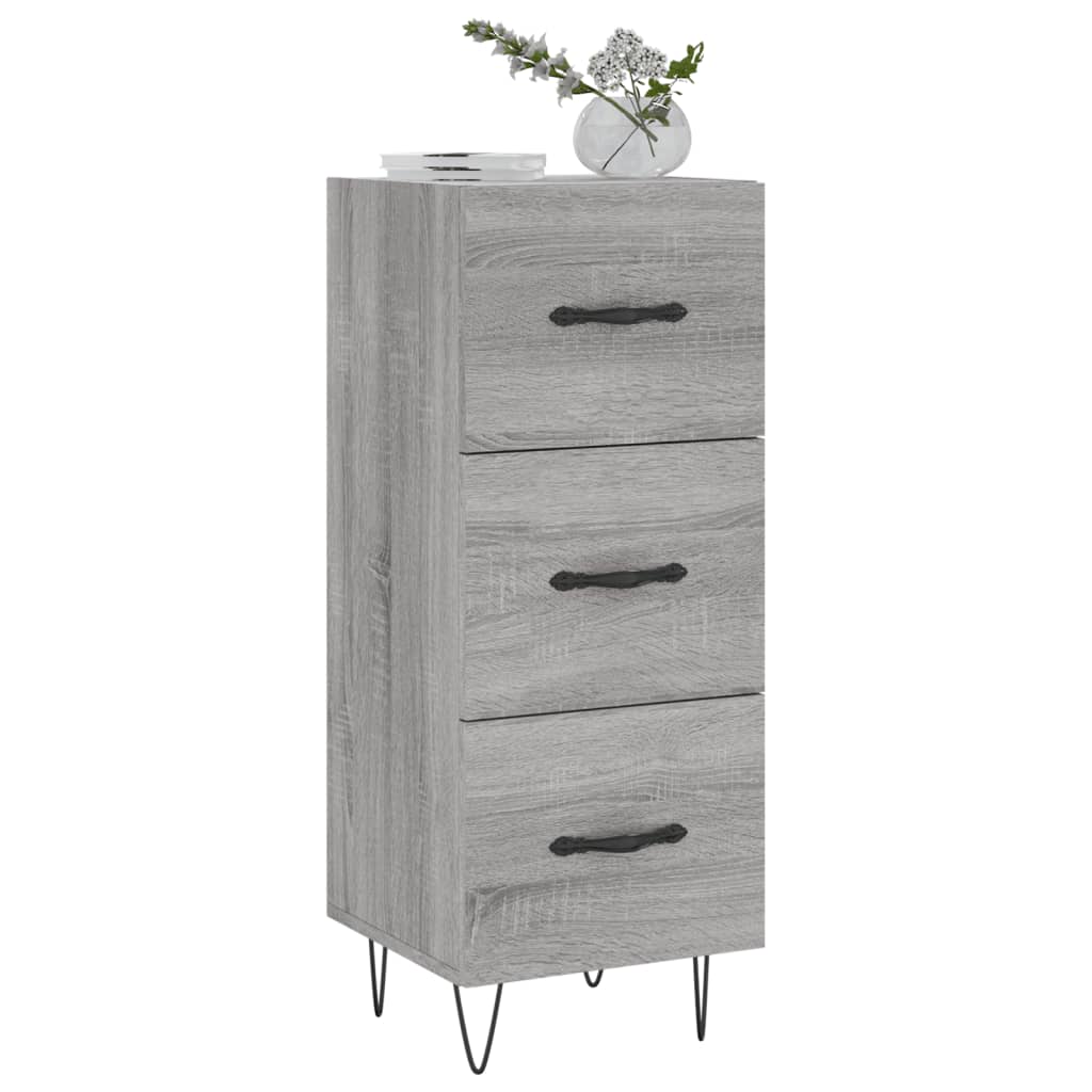 Komoda boja hrasta sonome 34,5x34x90 cm od konstruiranog drva