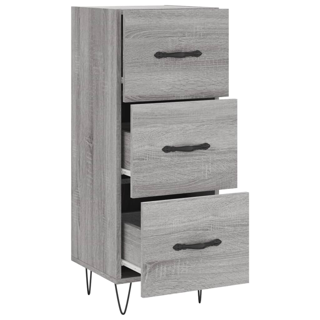 Komoda boja hrasta sonome 34,5x34x90 cm od konstruiranog drva