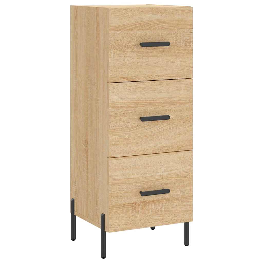 Komoda boja hrasta sonome 34,5x34x90 cm od konstruiranog drva