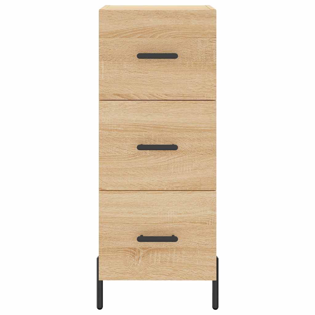 Komoda boja hrasta sonome 34,5x34x90 cm od konstruiranog drva