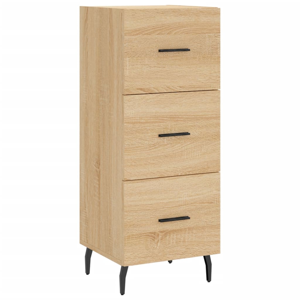 Komoda boja hrasta sonome 34,5x34x90 cm od konstruiranog drva