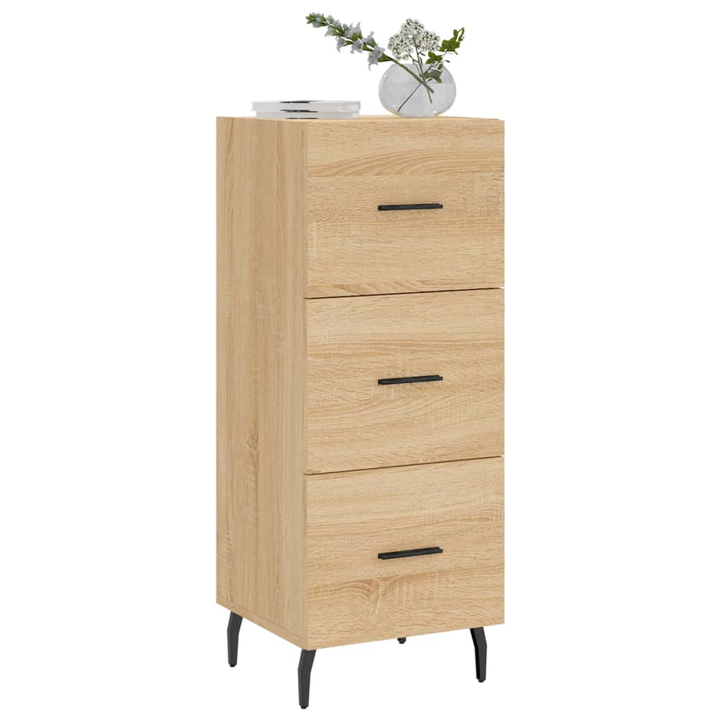 Komoda boja hrasta sonome 34,5x34x90 cm od konstruiranog drva