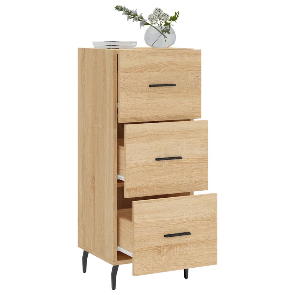 Komoda boja hrasta sonome 34,5x34x90 cm od konstruiranog drva