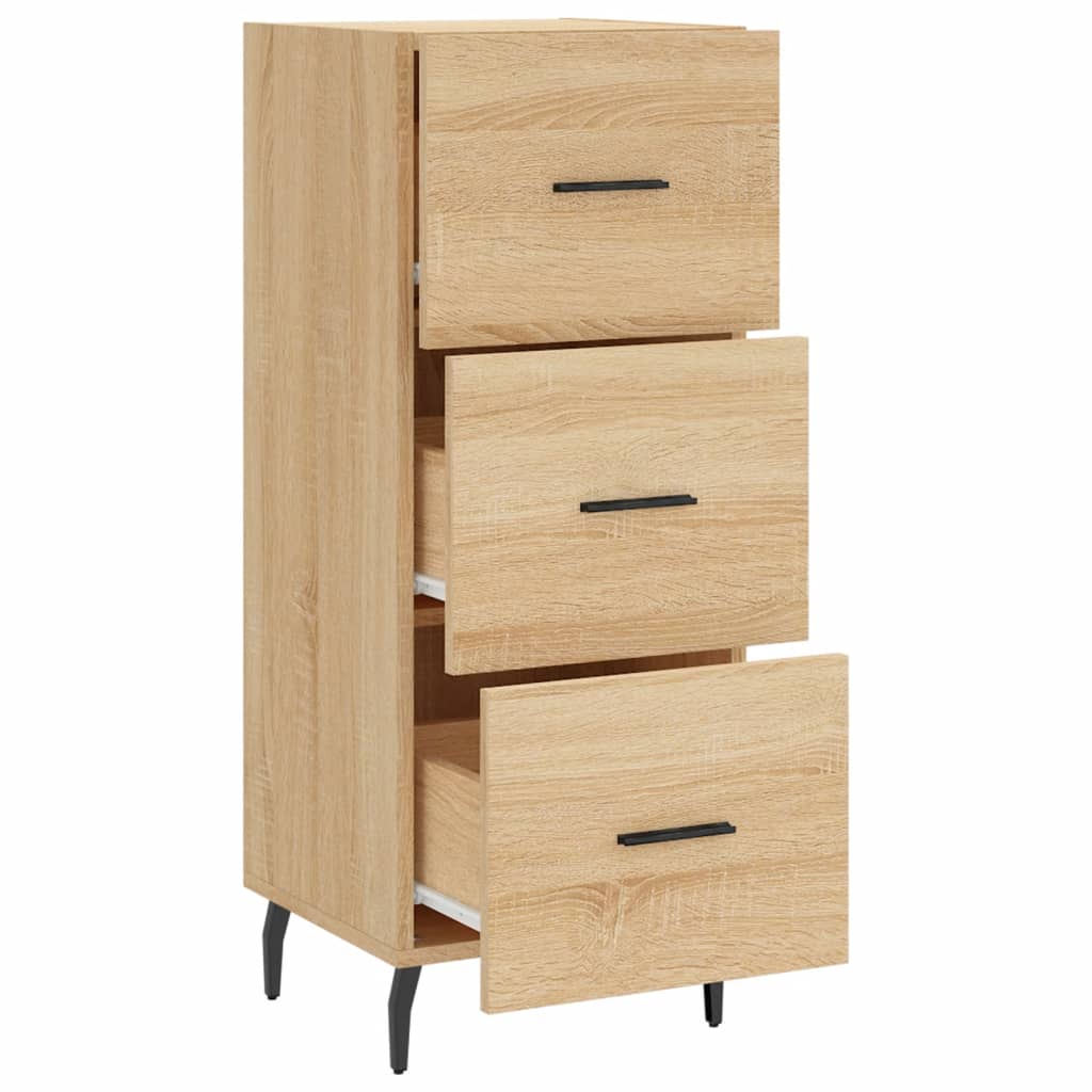 Komoda boja hrasta sonome 34,5x34x90 cm od konstruiranog drva