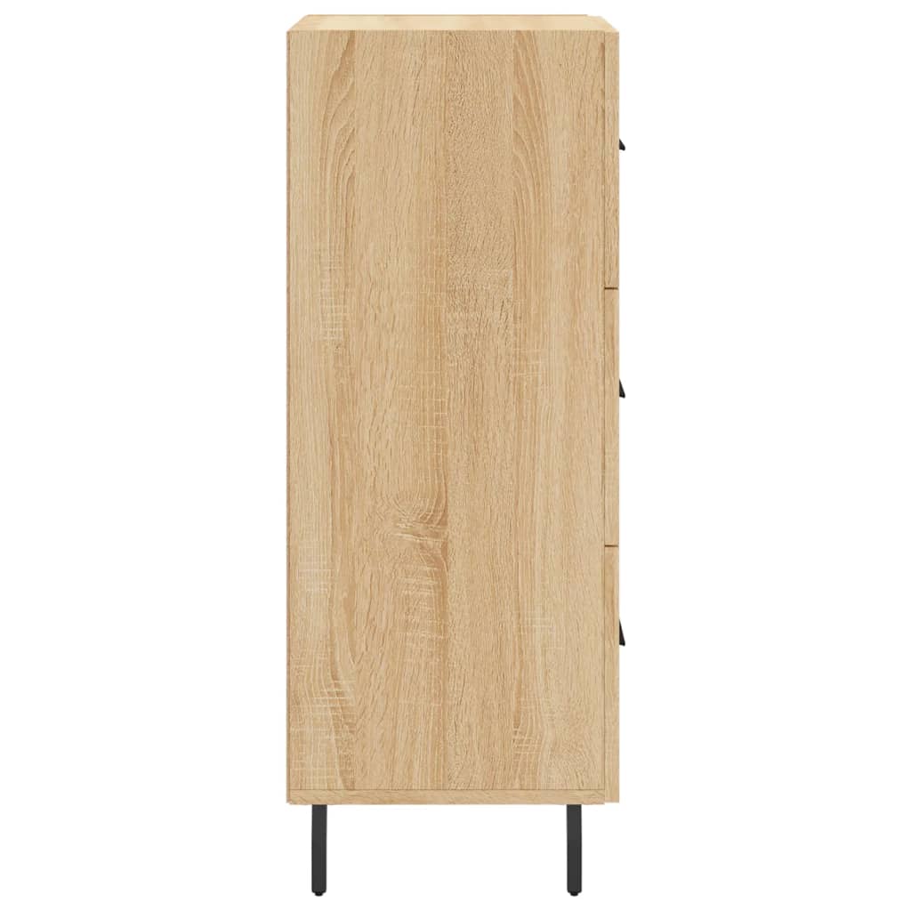 Komoda boja hrasta sonome 34,5x34x90 cm od konstruiranog drva