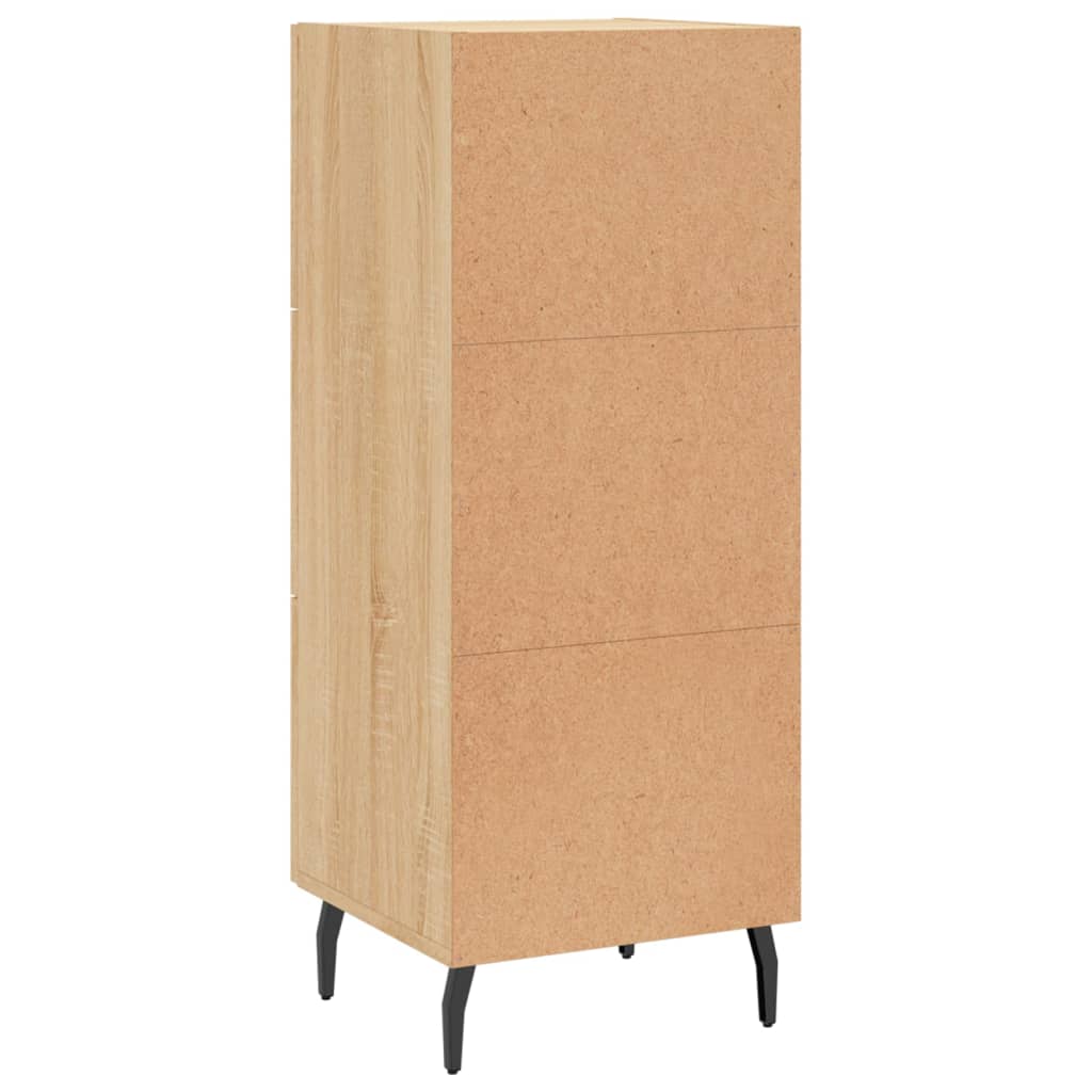 Komoda boja hrasta sonome 34,5x34x90 cm od konstruiranog drva