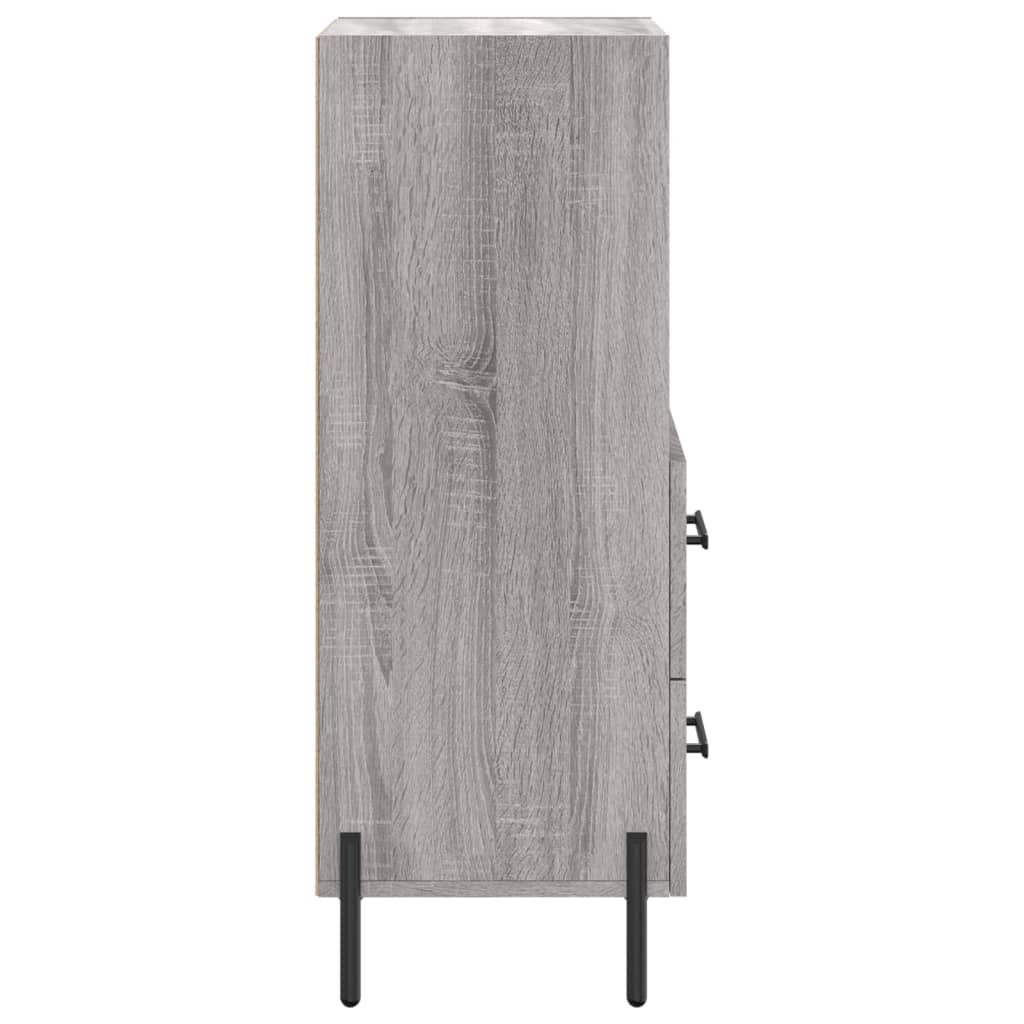 Komoda boja hrasta sonome 34,5x34x90 cm od konstruiranog drva