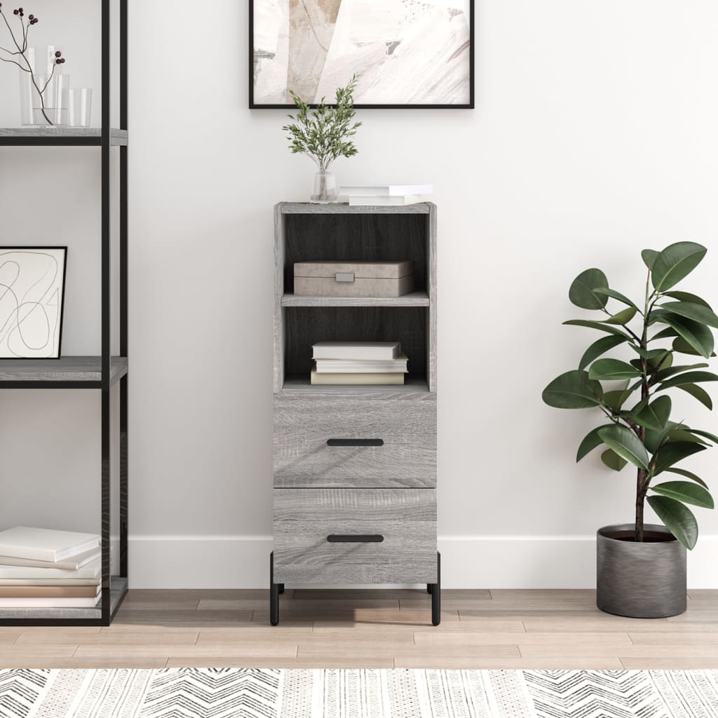 Komoda boja hrasta sonome 34,5x34x90 cm od konstruiranog drva