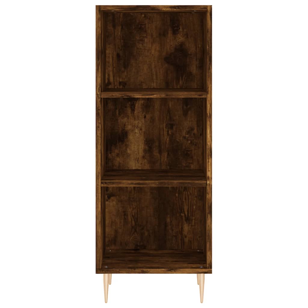 Komoda boja dimljenog hrasta 34,5x32,5x90 cm konstruirano drvo