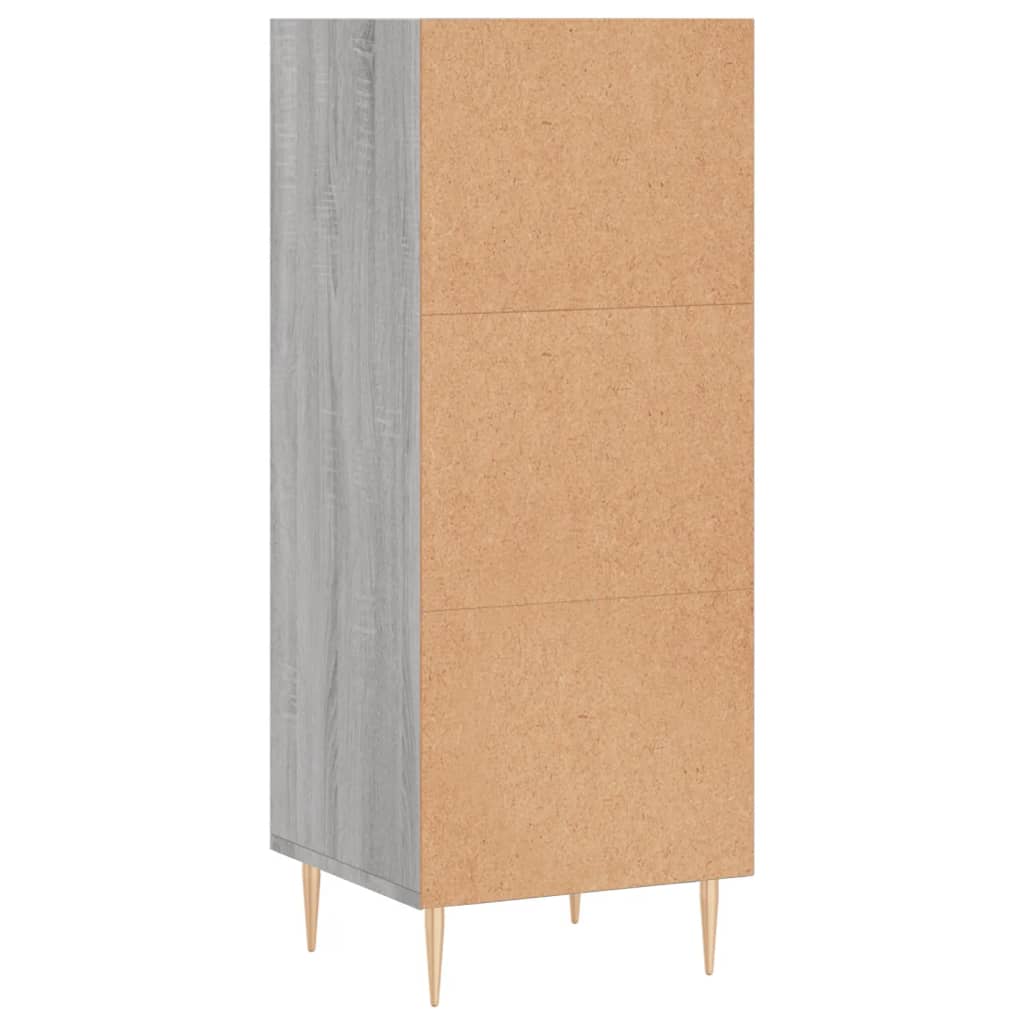 Komoda boja hrasta sonome 34,5x32,5x90 cm konstruirano drvo