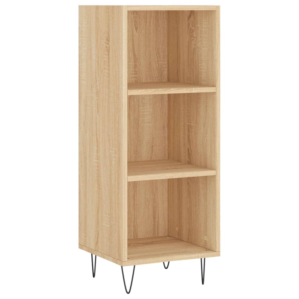 Komoda boja hrasta sonome 34,5x32,5x90 cm od konstruiranog drva