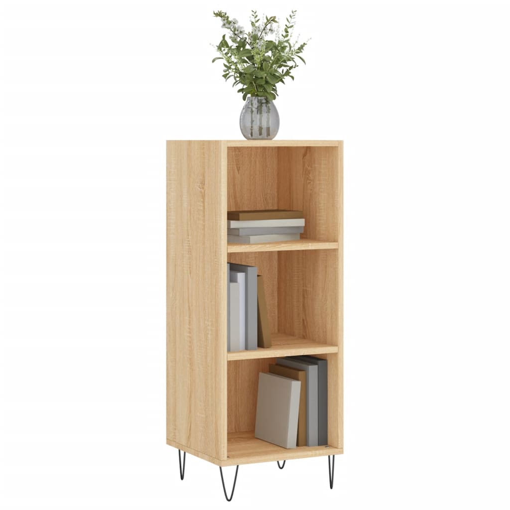 Komoda boja hrasta sonome 34,5x32,5x90 cm od konstruiranog drva