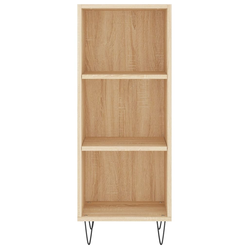 Komoda boja hrasta sonome 34,5x32,5x90 cm od konstruiranog drva