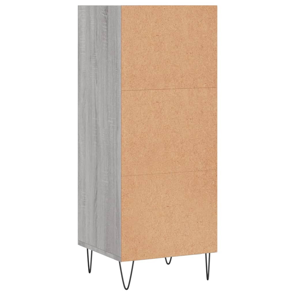 Komoda boja hrasta sonome 34,5x32,5x90 cm konstruirano drvo