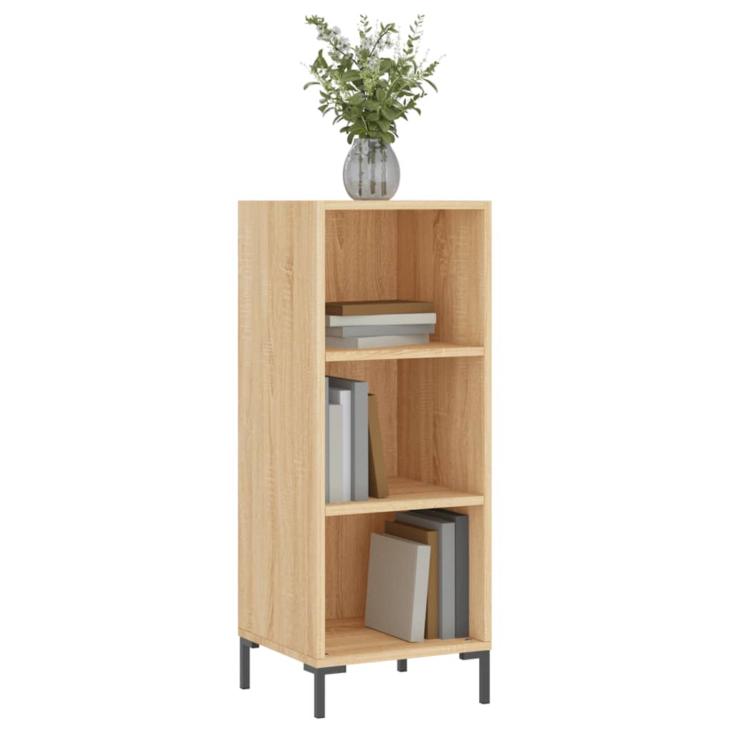 Komoda boja hrasta sonome 34,5x32,5x90 cm od konstruiranog drva