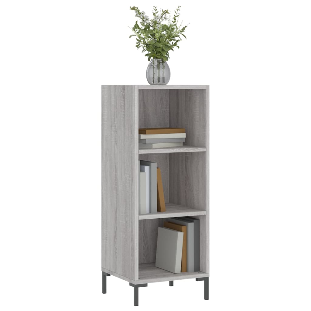 Komoda boja hrasta sonome 34,5x32,5x90 cm konstruirano drvo