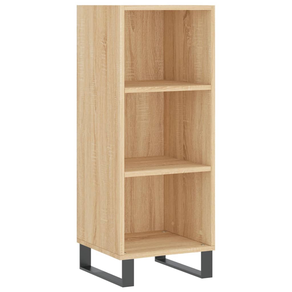 Komoda boja hrasta sonome 34,5x32,5x90 cm od konstruiranog drva