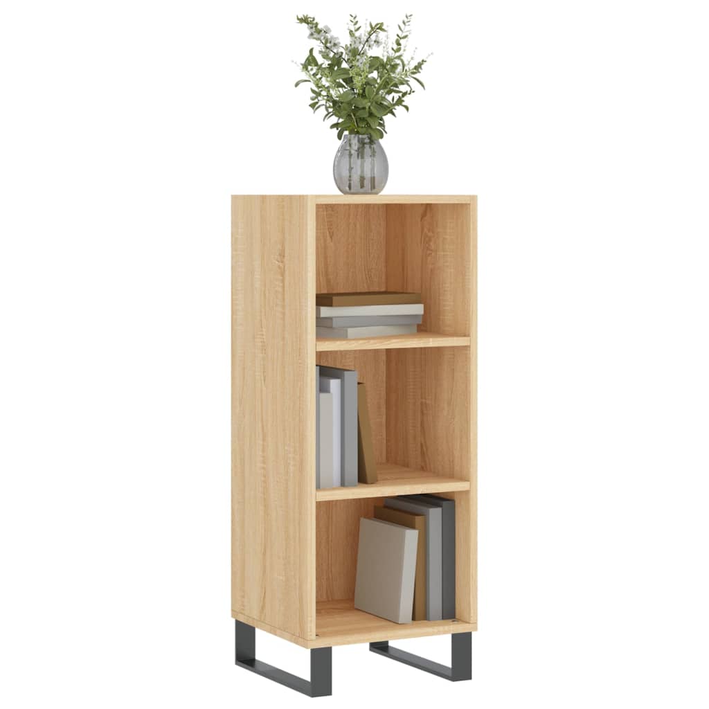 Komoda boja hrasta sonome 34,5x32,5x90 cm od konstruiranog drva