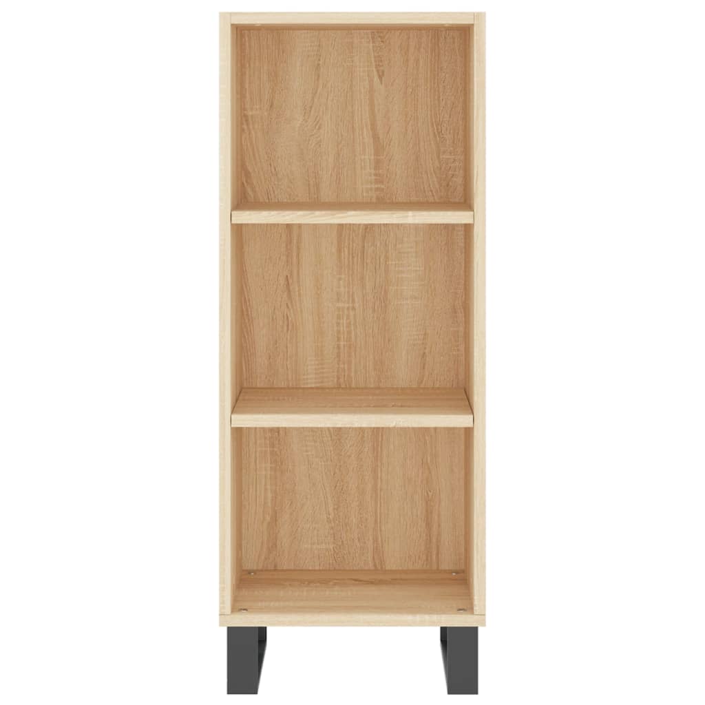 Komoda boja hrasta sonome 34,5x32,5x90 cm od konstruiranog drva