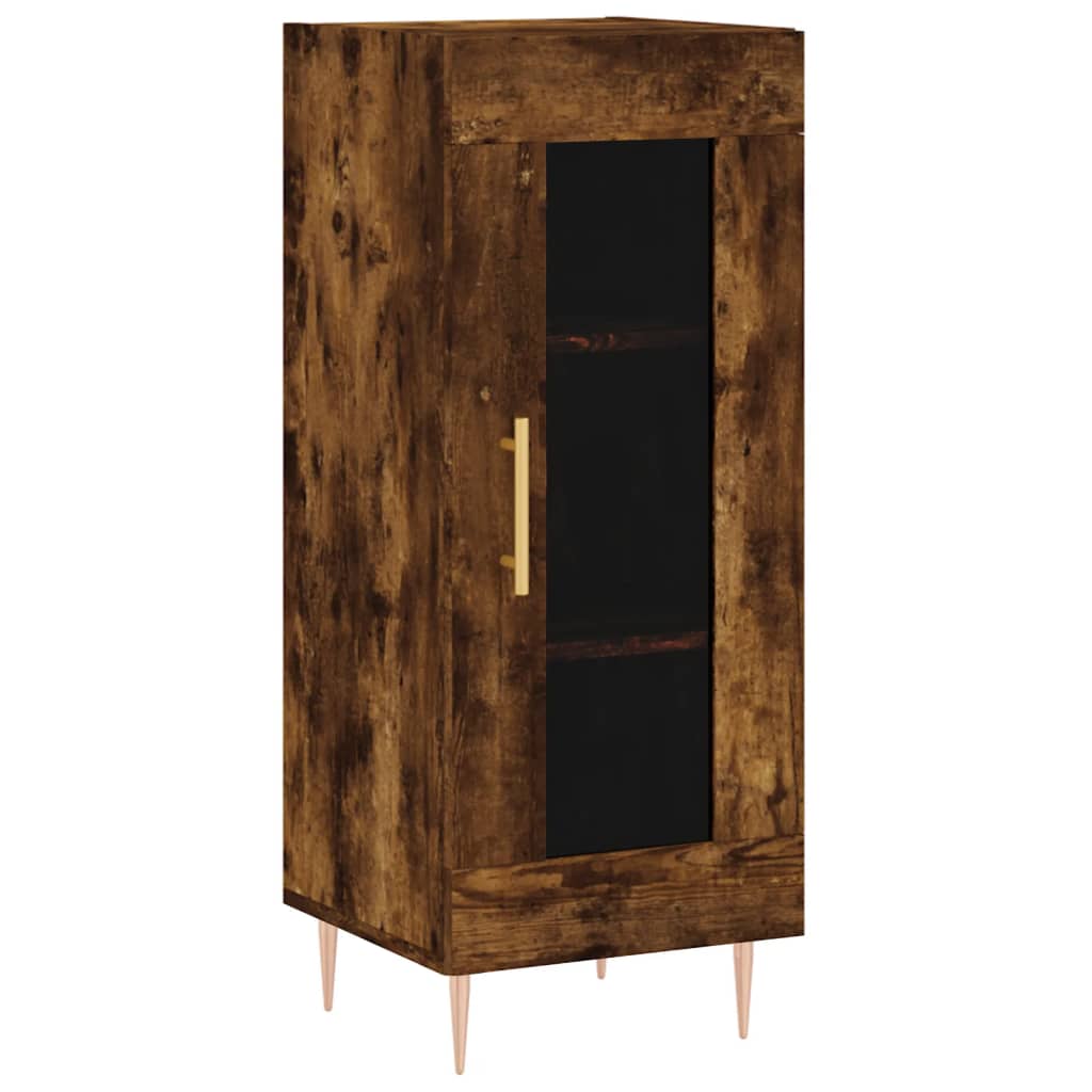Komoda boja dimljenog hrasta 34,5x34x90 cm konstruirano drvo