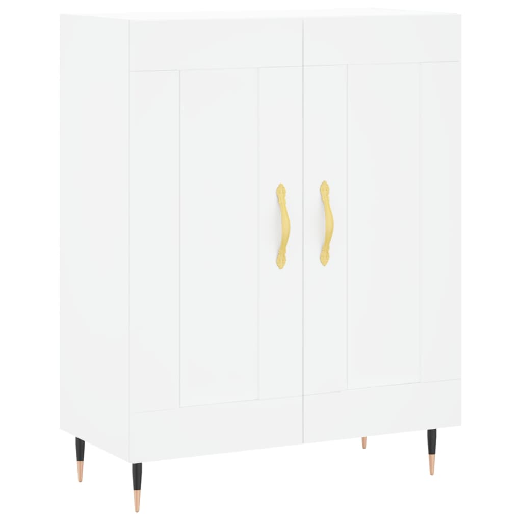 Komoda bijela 69,5x34x90 cm od konstruiranog drva