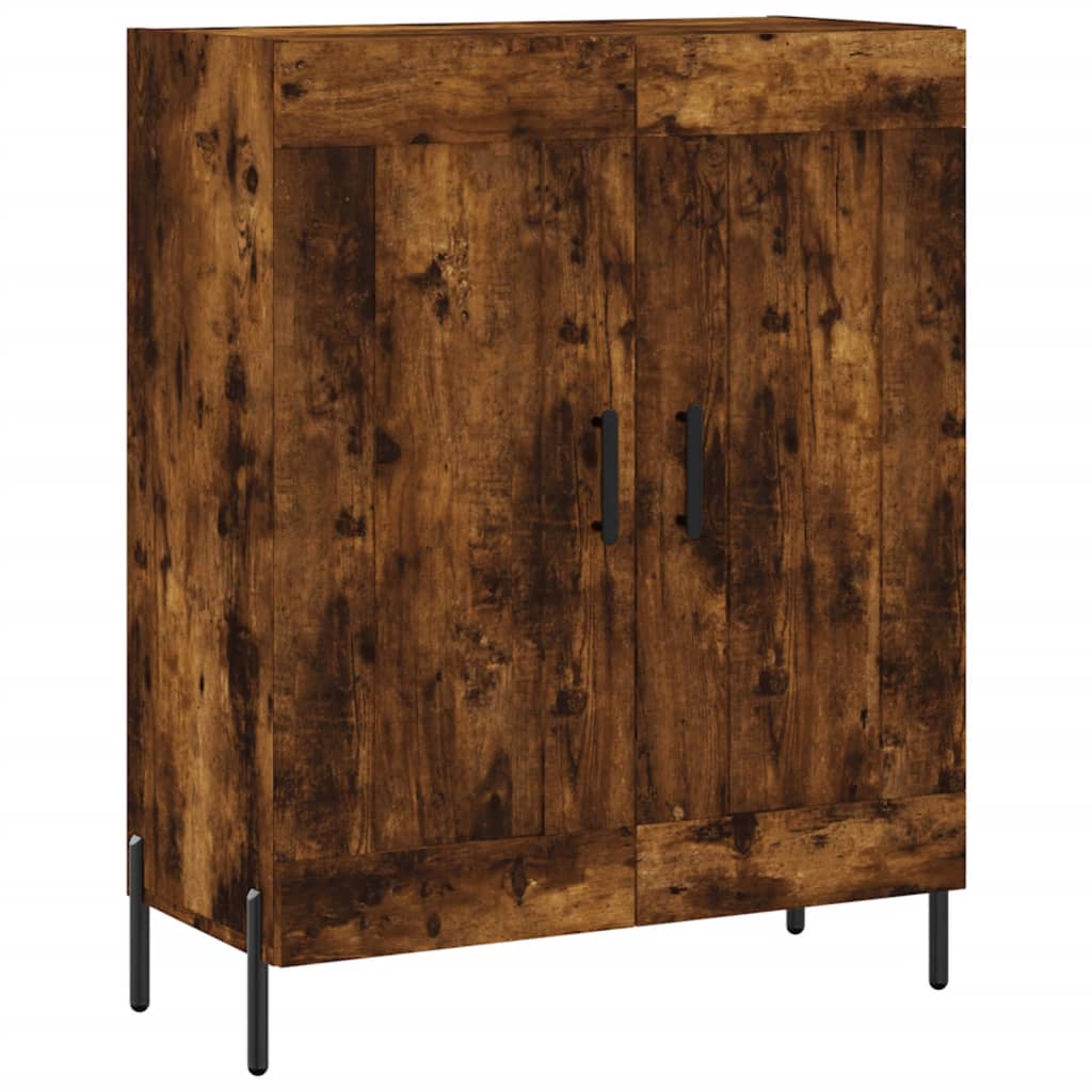 Komoda boja dimljenog hrasta 69,5x34x90 cm konstruirano drvo