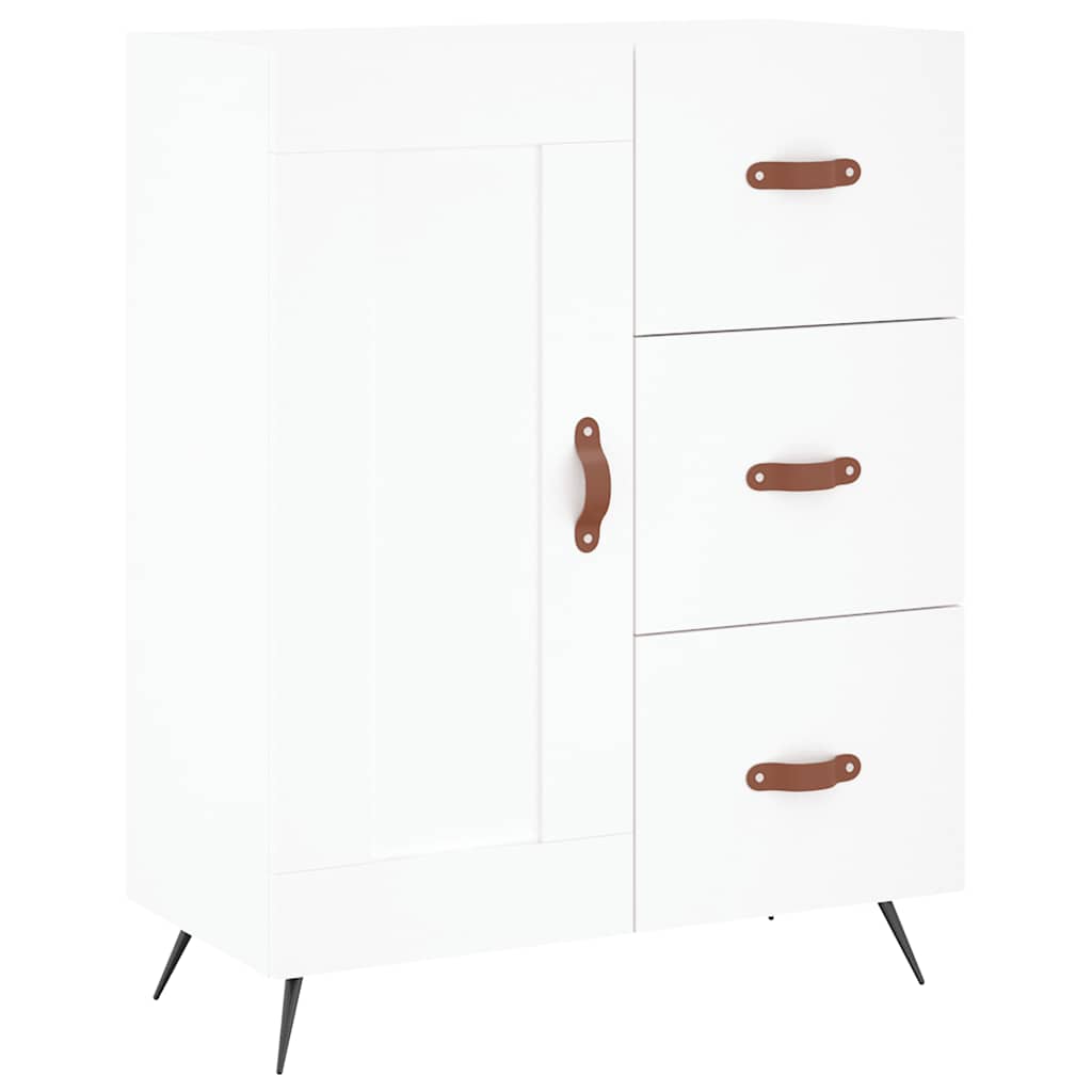 Komoda bijela 69,5x34x90 cm od konstruiranog drva