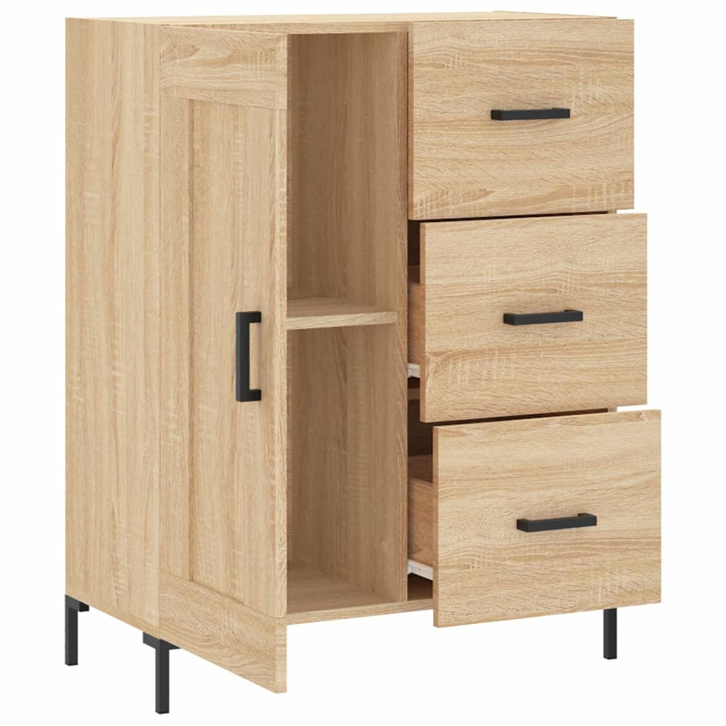 Komoda boja hrasta sonome 69,5x34x90 cm od konstruiranog drva