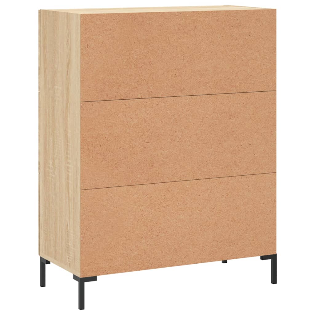 Komoda boja hrasta sonome 69,5x34x90 cm od konstruiranog drva