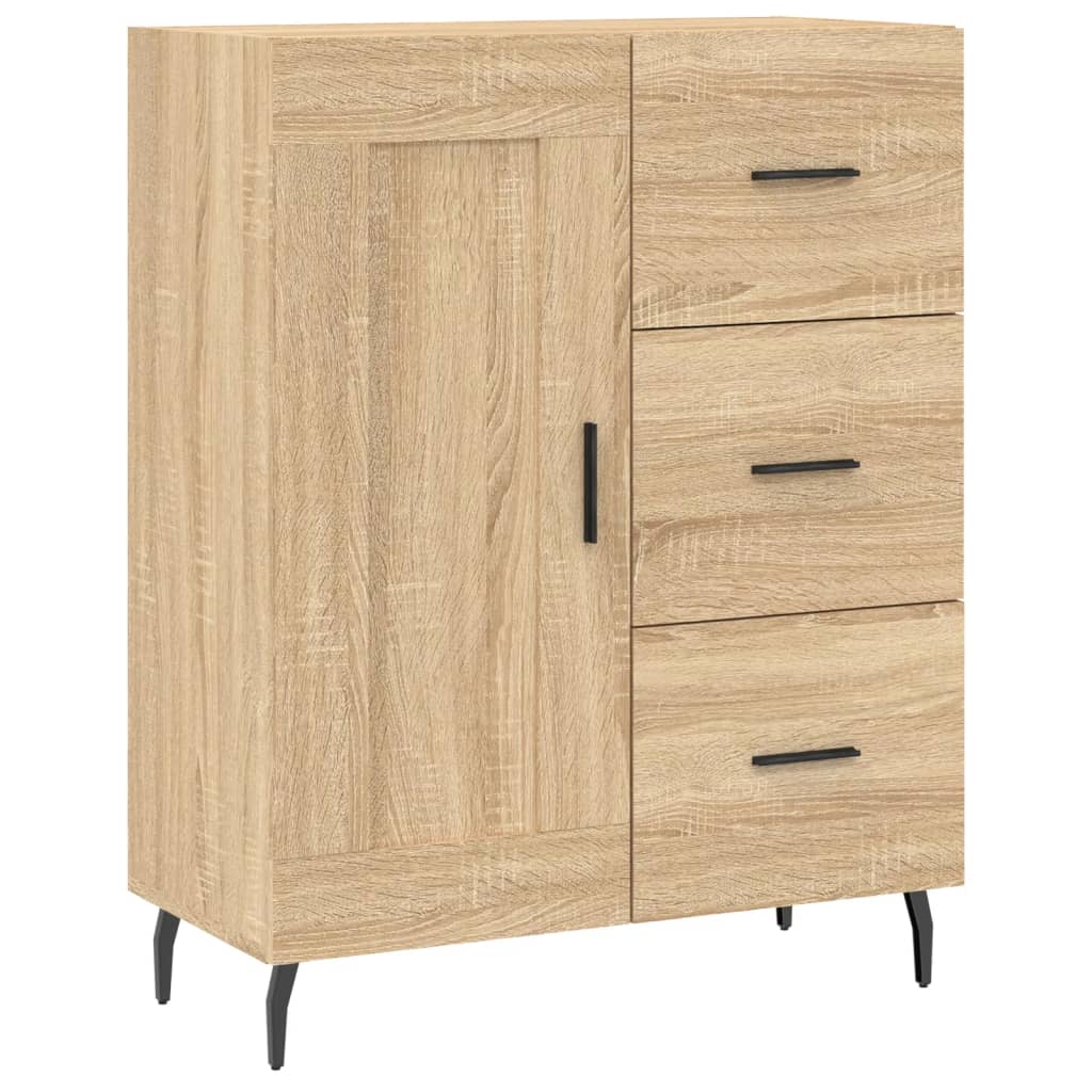 Komoda boja hrasta sonome 69,5x34x90 cm od konstruiranog drva