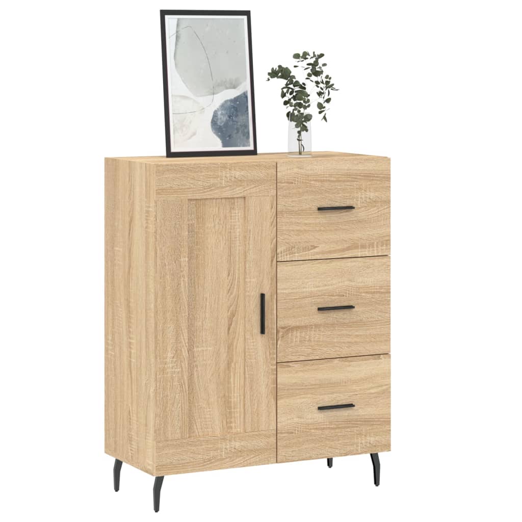 Komoda boja hrasta sonome 69,5x34x90 cm od konstruiranog drva