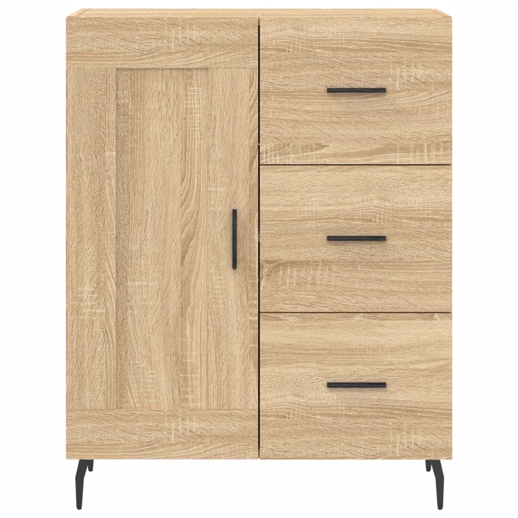 Komoda boja hrasta sonome 69,5x34x90 cm od konstruiranog drva