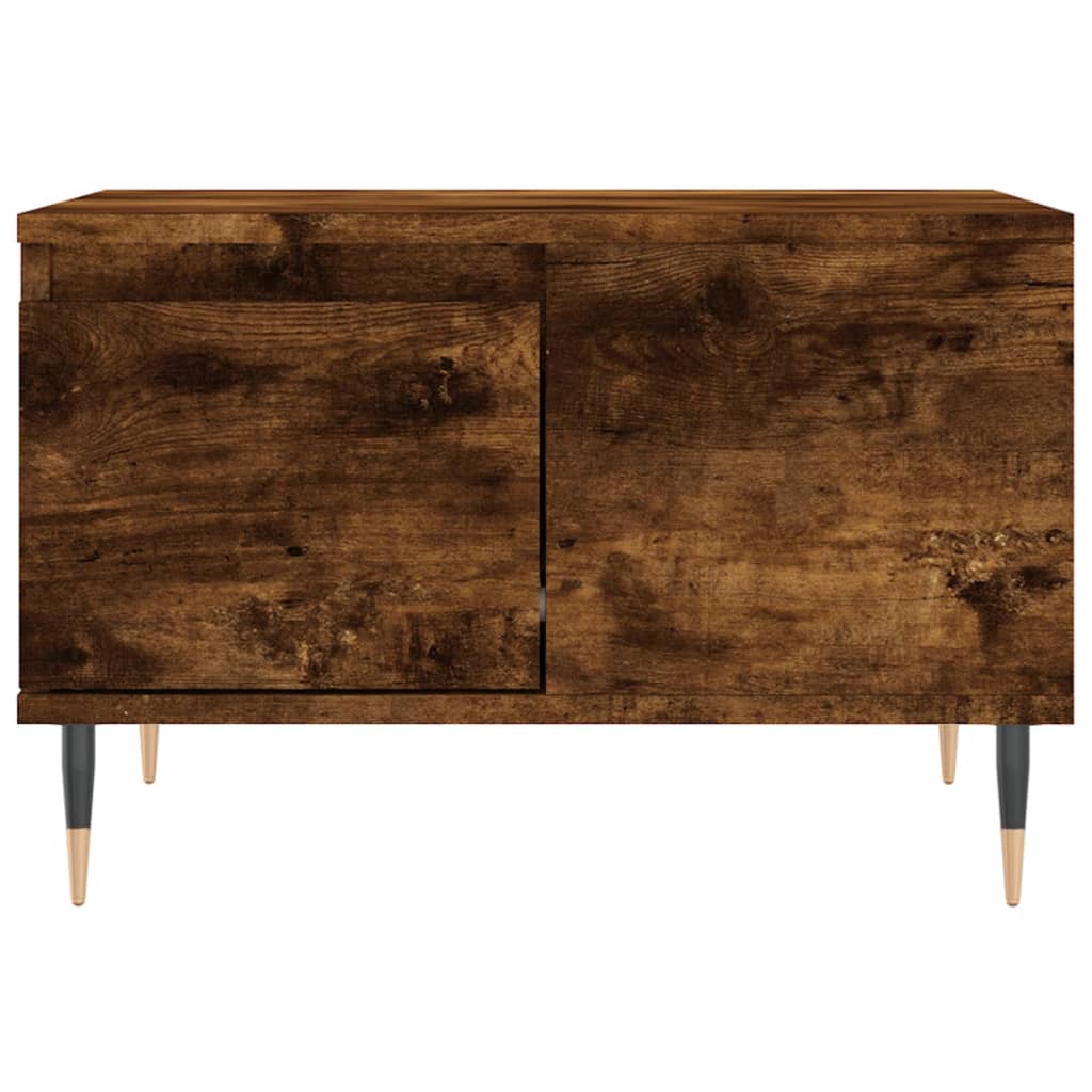Stolić za kavu boja hrasta 55 x 55 x 36,5 cm konstruirano drvo