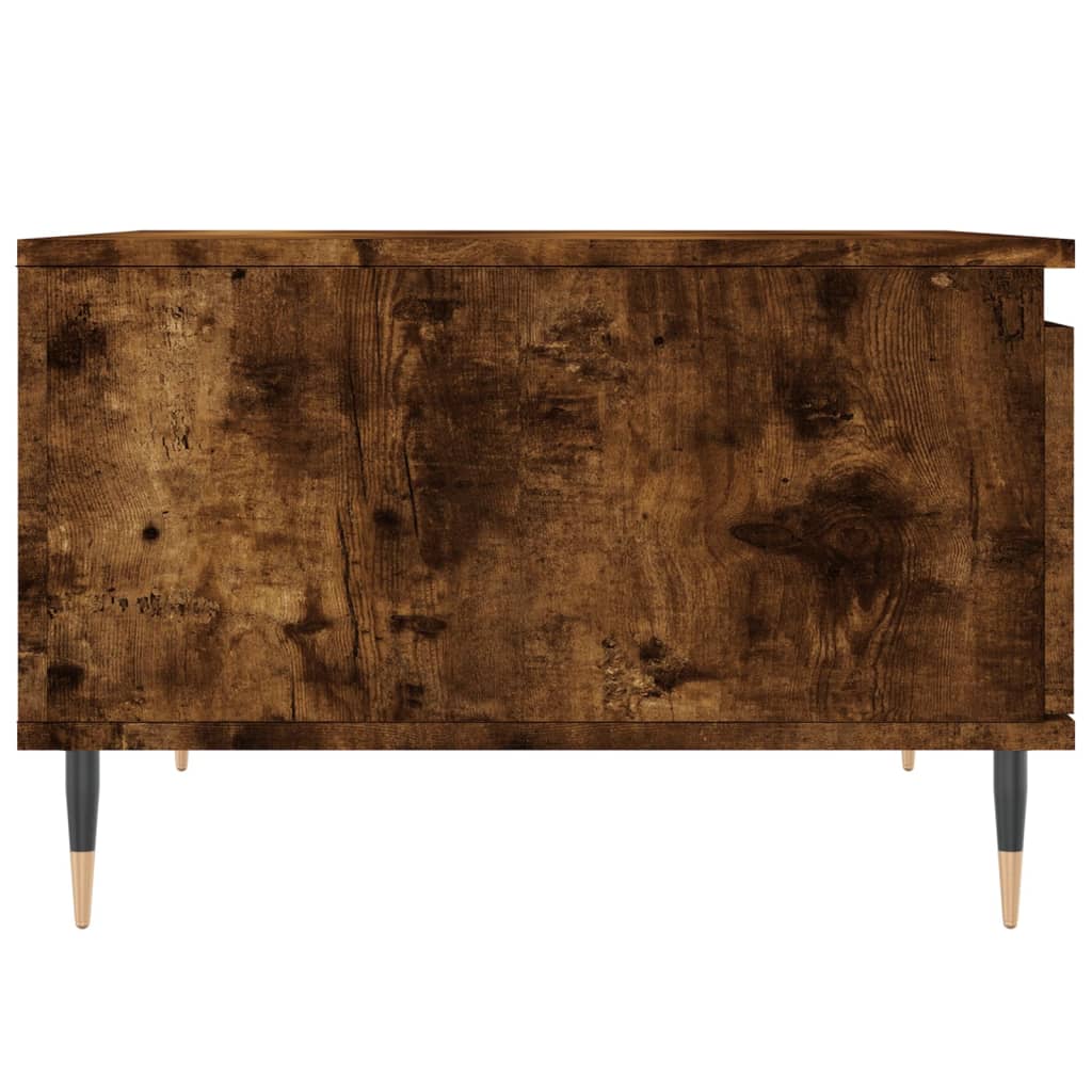 Stolić za kavu boja hrasta 55 x 55 x 36,5 cm konstruirano drvo