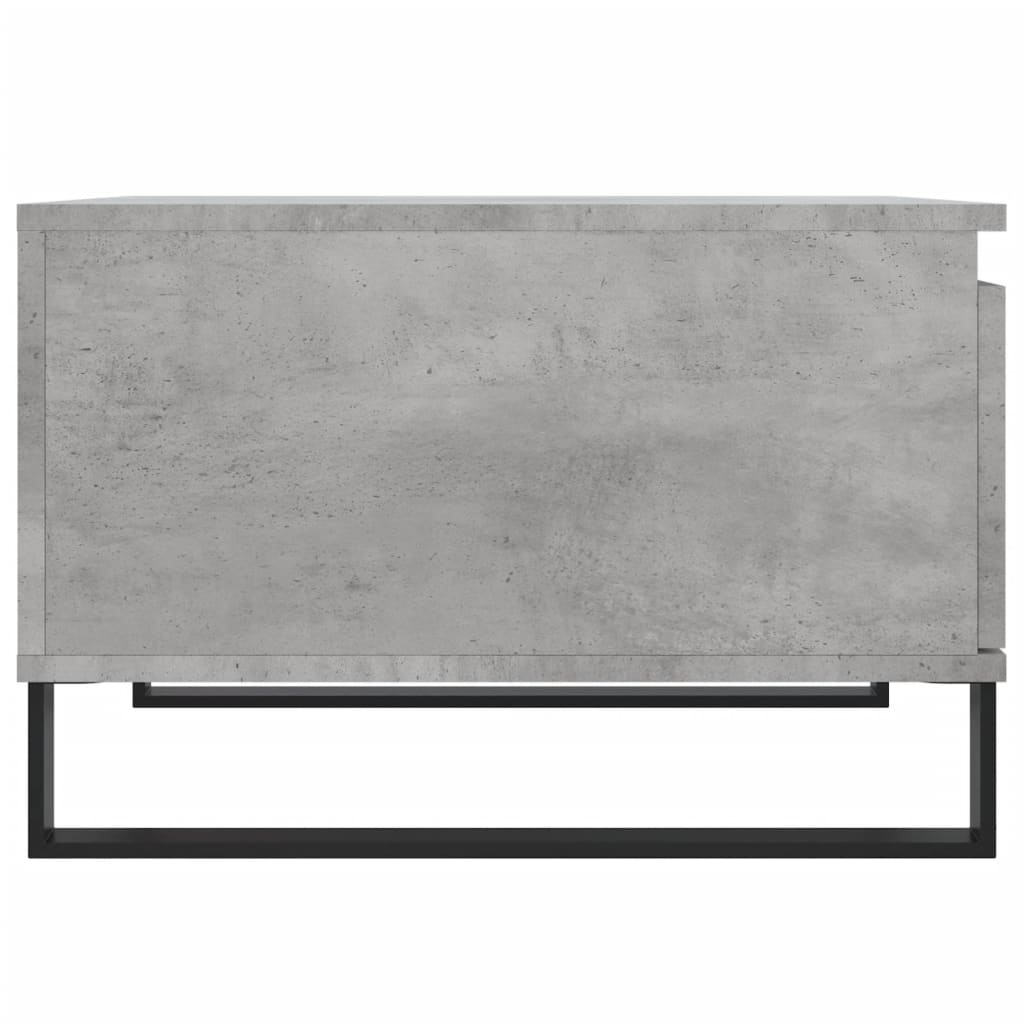 Stolić za kavu boja betona 55x55x36,5 cm konstruirano drvo