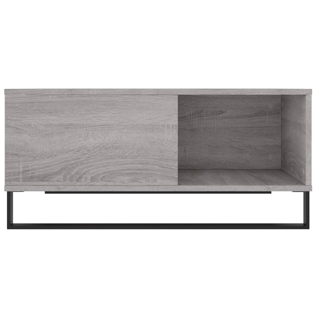 Stolić za kavu boja sivog hrasta 80x80x36,5cm konstruirano drvo