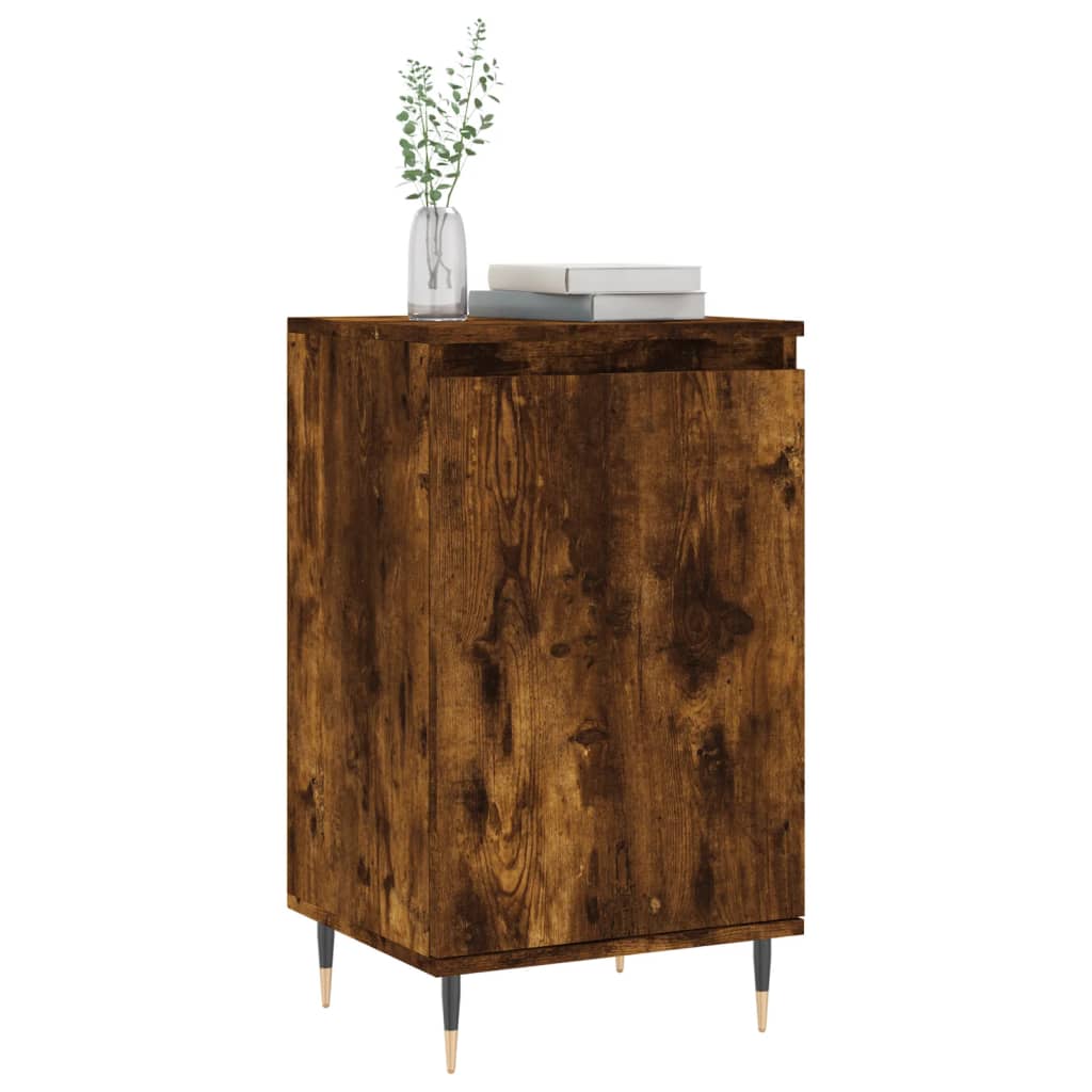 Komoda boja dimljenog hrasta 40 x 35 x 70 cm konstruirano drvo