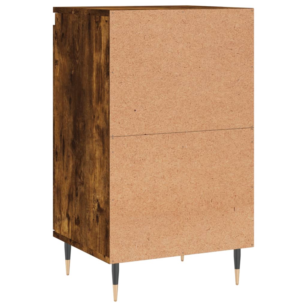 Komoda boja dimljenog hrasta 40 x 35 x 70 cm konstruirano drvo